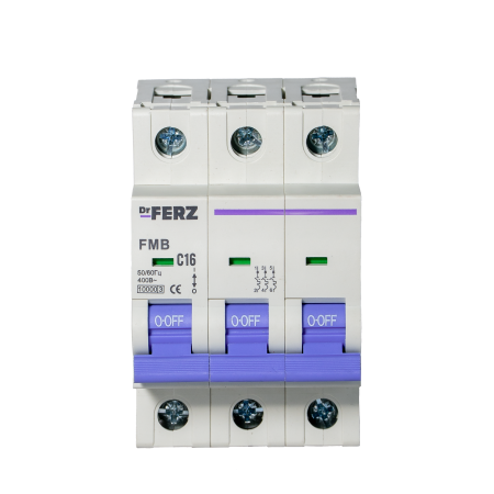 FMB-C 10kA 3P 16 х-ка C Автоматический выключатель